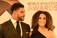 Sydney Mclaughlin-Levrone and husband, Andre Levrone - Source: Getty